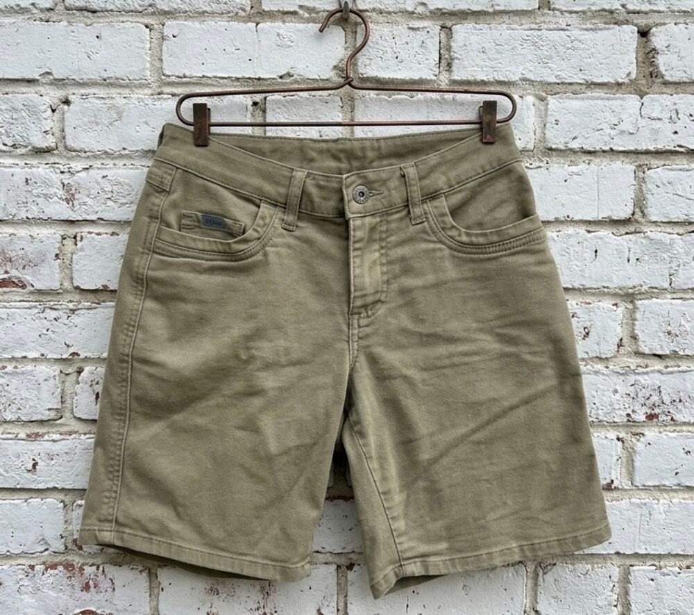 KUHL Kontra Stretch Cargo Hiking Utility Shorts 4 Olive Green Gorpcore